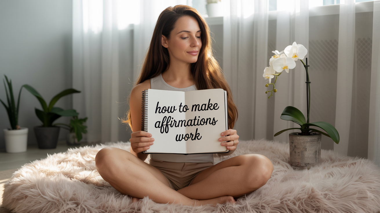 Person struggling with traditional affirmation methods