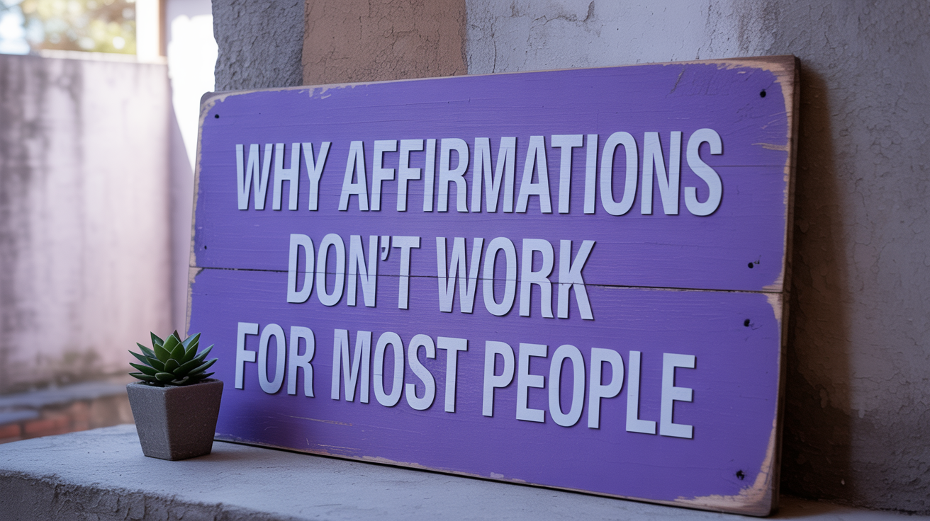 Why Affirmations Don't Work