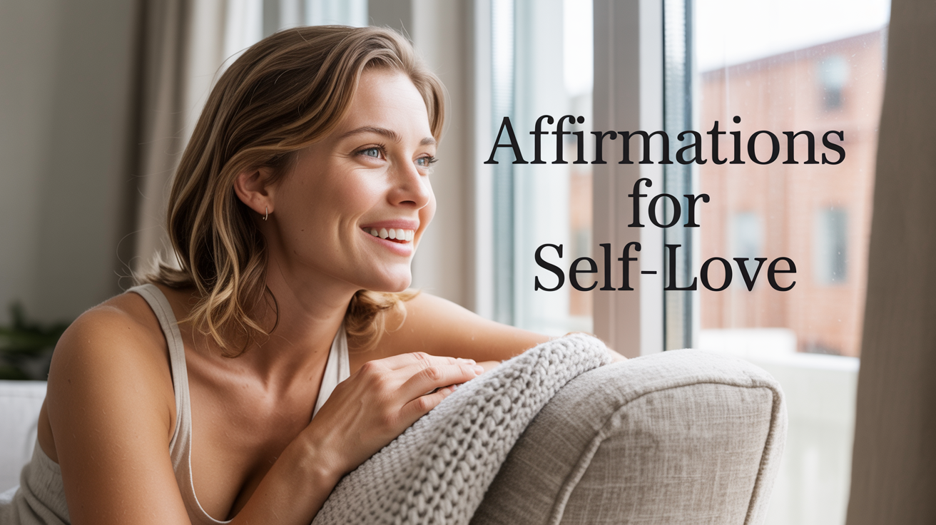 Person learning genuine self-love and acceptance through effective affirmations